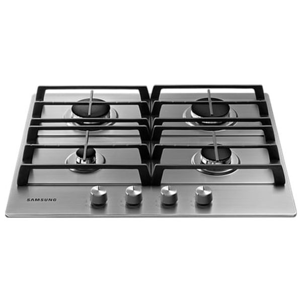 طباخ داخلي سامسونج غازي - 4 مشاعل - NA64H3010AS - ستانلس ستيل 