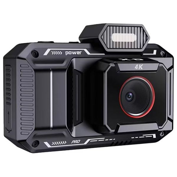 Porodo Advanced Digital Camera Video - Capture high-quality photos and videos with ease - Smooth and stable footage thanks to stabilization - Black