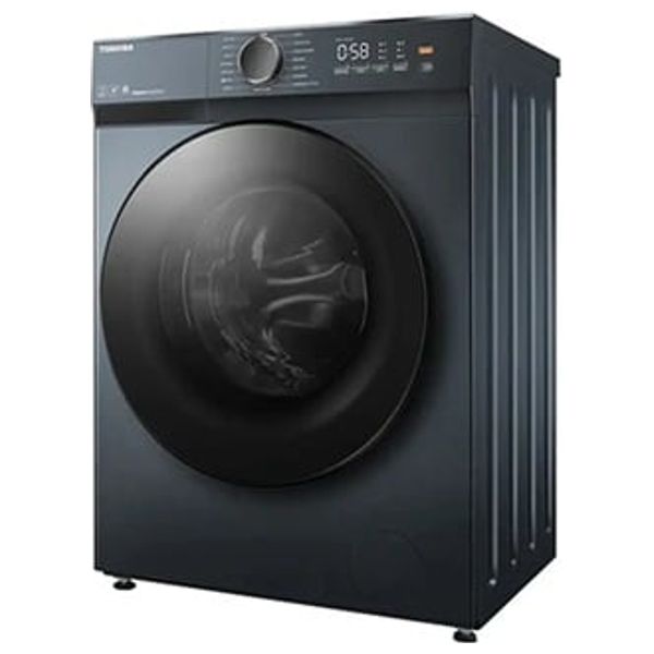 غسالة ملابس أمامية التحميل توشيبا - 10 كجم - أوتوماتيكية - 15 برنامج غسيل متنوع - TW-T21BU110UWBMG - رمادي