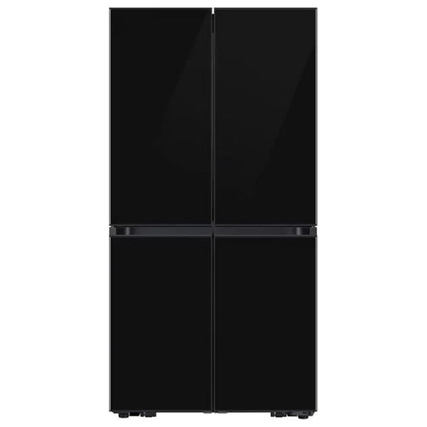  ثلاجة سامسونج - باب فرنسي - 24 قدم - تبريد ثلاثي - RF65DB90B022SLV - أسود 