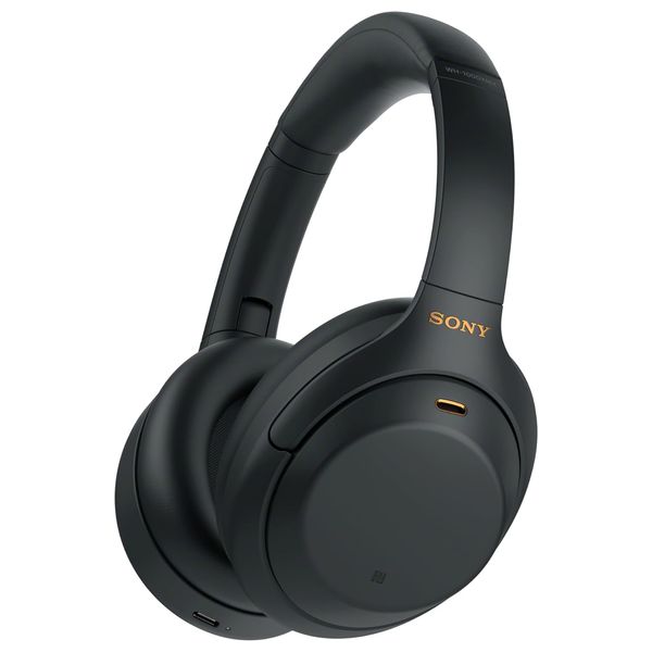  Sony WH-1000XM4 Premium Wireless Noise Cancelling Headphones - Long Battery Life Up to 30 hours of playback - Comfortable Design - Black 