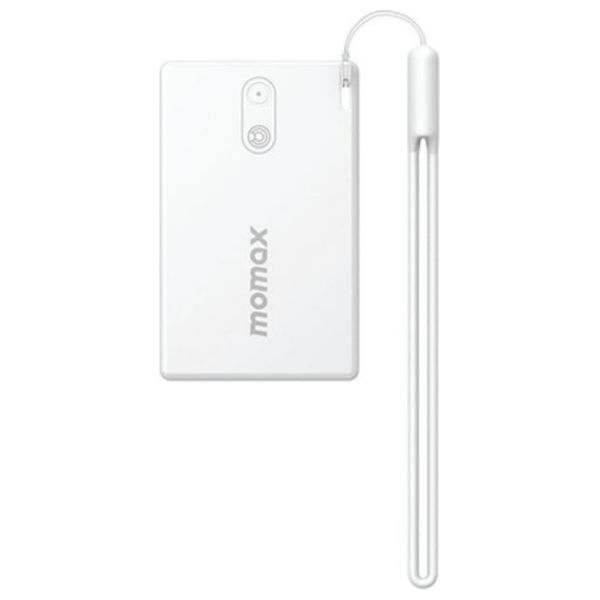  Momax Find My Ultra Slim Tracker - Precise Positioning - Long Battery Life - White 