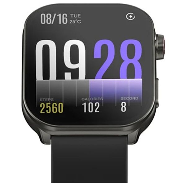 Kieslect Balancs Pro - Smart Watch - 2.1 Inches Curved Amoled - IP68 Water Resistance - Black
