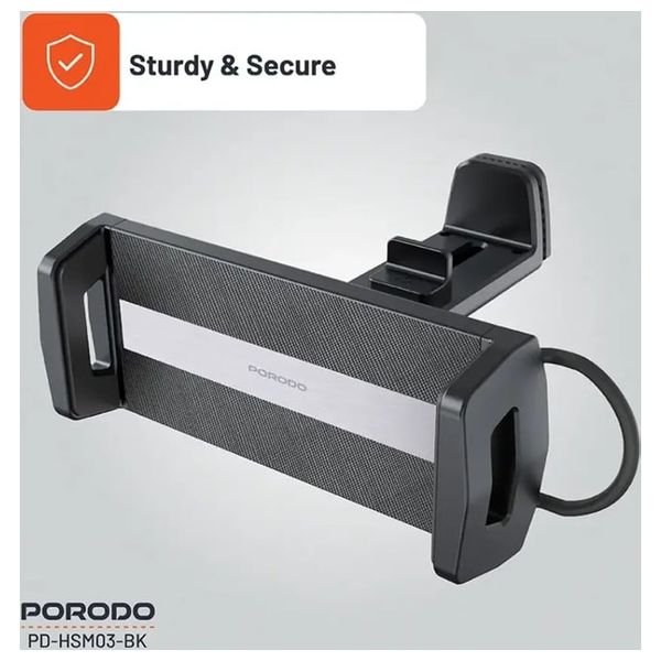  حامل هاتف و تابلت بورودو قابل للتعديل - راحة بدون استخدام اليدين للإنتاجية والترفيه - أسود 