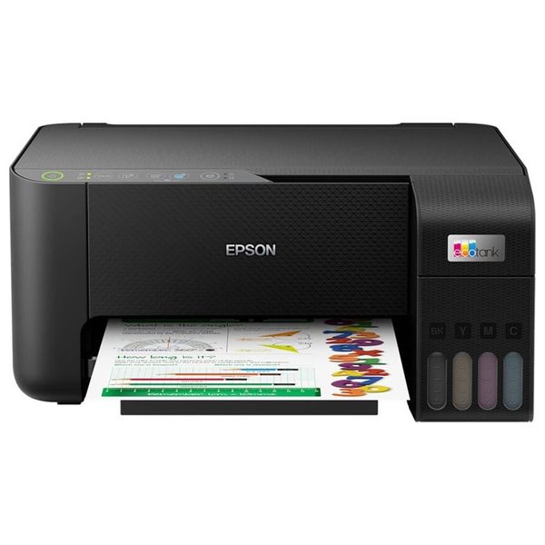Epson EcoTank L3250 - Multifunction Wi-Fi Ink Tank Printer - High Resolution 5760×1440 DPI, 4-Color Ink - Black