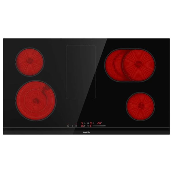 طباخ ليزر مدمج جورنجي  - 5 شعلات - 7200 واط - ECS959BCSC - أسود