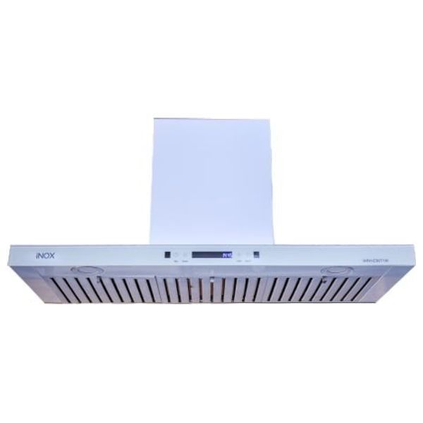 Inox E90T1W - Cooker Hood - 3 Levels Speeds - Digital Display - White