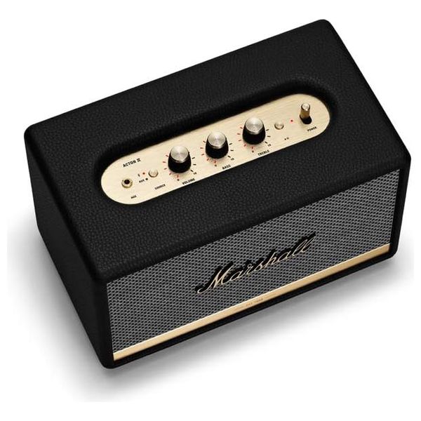  Marshall Acton II Bluetooth Speaker - Powerful Amplification - Black 