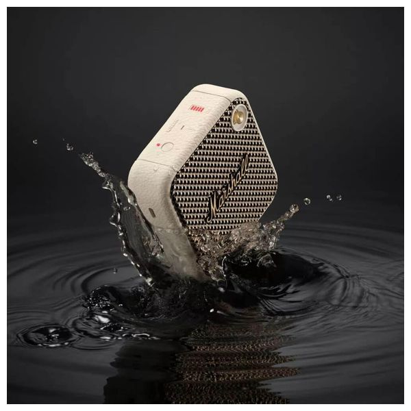  مكبر الصوت اللاسلكي المحمول مارشال Willen - مقاومة الغبار والماء IP67 - كريمي 