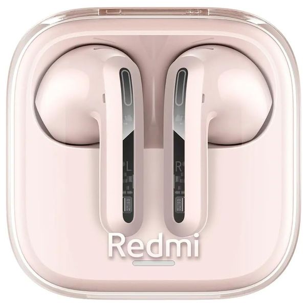 Redmi Buds 6 Play Active - Bluetooth Headphone In Ear - Battery life Up to 36 hours - Transparent Powder