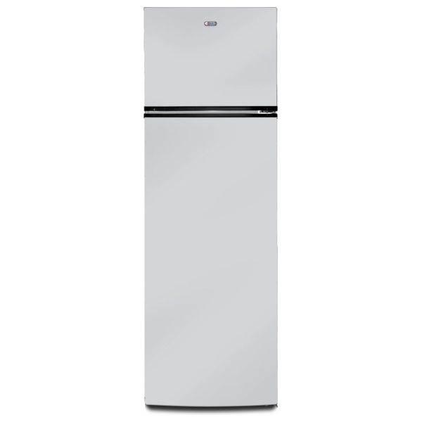 ثلاجة ايلك بابين - 8.9 قدم - تراكم ثلوج أقل - مكثف خارجي - DV243GLW - ابيض