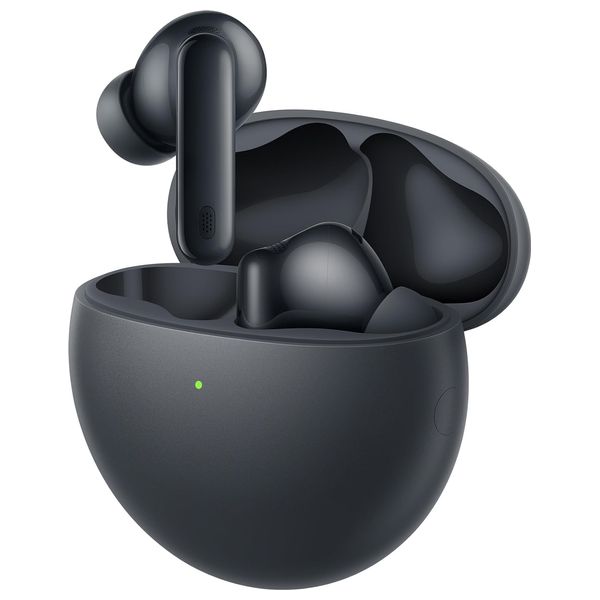 سماعات داخل الاذن هواوي فري بودز 7i - إلغاء الضوضاء - ما يصل إلى 35 ساعة من وقت التشغيل (مع علبة الشحن) - أسود + غطاء لعلبة السماعة - طلب مسبق