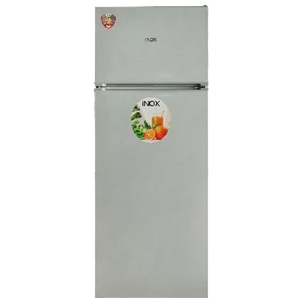 Inox DS462LS - Conventional Refrigerator - 17 ft - Inner Fan for Cooling Distribution - Gray