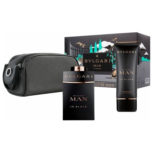 Set bvlgari man in black cheap