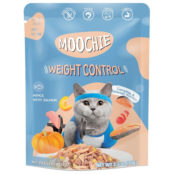MOOCHIE Weight Control Cat Food - 70g