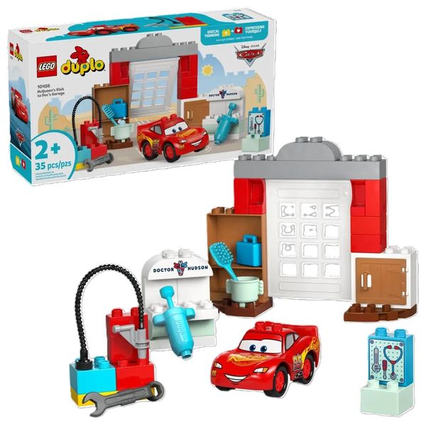  Lego Duplo McQueen's Visit to Doc's Garage - 35 Pieces 