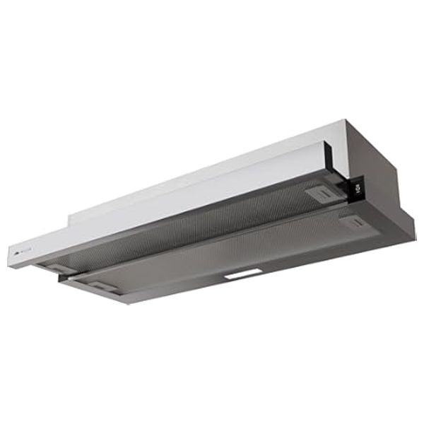  Gorenje BHP923E13X-UK - Built-in Telescopic Cooker Hood - 90cm - Silver 