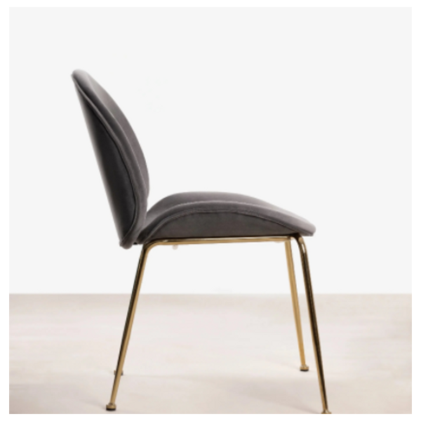  SADAF Chair For Restaurants and Kitchens - Dark Gray 