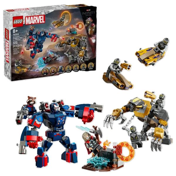  Lego Avengers: Endgame Thor vs Chitauri - 373 Pieces 