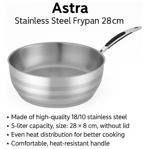  Almanar A-1359 - Frypan 28cm - Nickel Copper 
