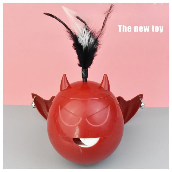  Devil Shape Cat Toy Sticks - Purple 