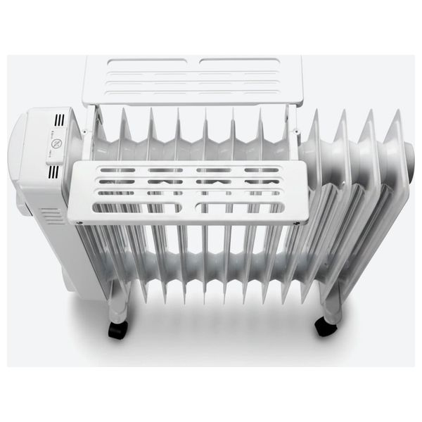  Crafft CFT-OH-2900-13 - Oil-filled Radiator - 2900 W - 13 Fan Blades - White 