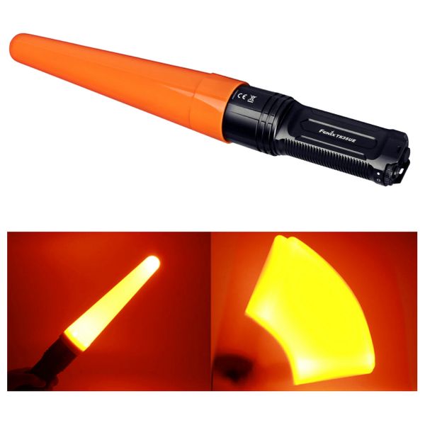  Fenix AOT-01 - Traffic Wand for TK35 Flashlight - Orange 
