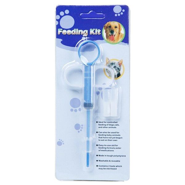  Pet Medicine Feeding Syringe - Blue 