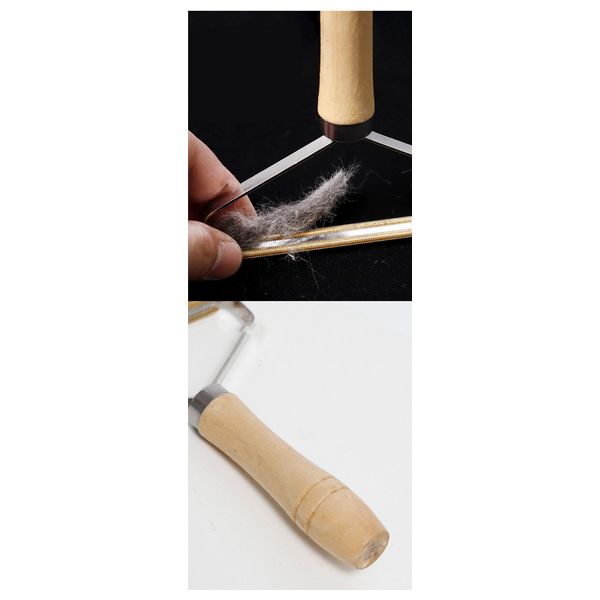  مزيل شعر الحيوانات الأليفة - خشب 