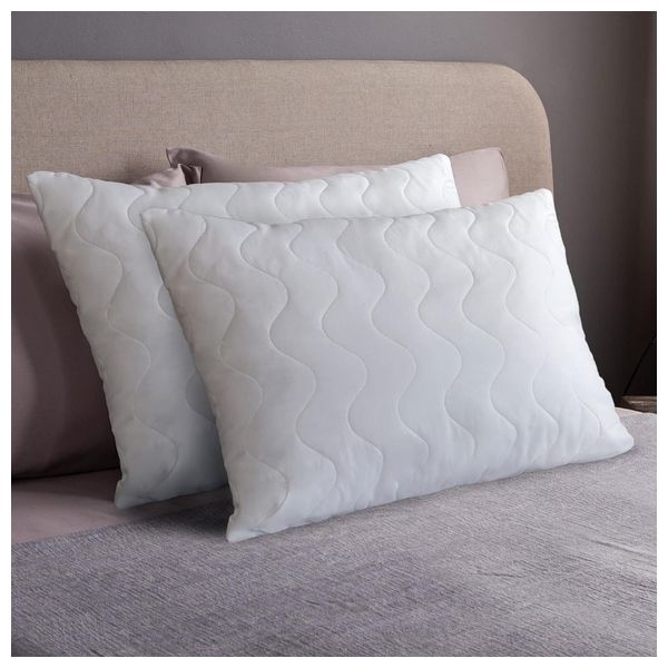 Komfortec Quilted Pillow 50x75 - 2 Piece - White