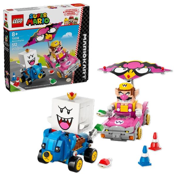  Lego Mario Kart™ - Wario & King Boo - 512 Pieces 