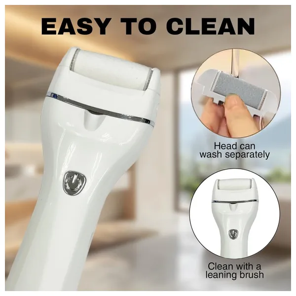  Hyundai PMS-016 - Electric Feet Callus Remover - 3 Speed - White 