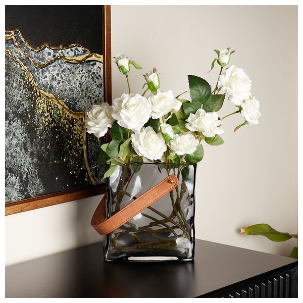  رقة هوم مزهرية - V-06 - زجاج 