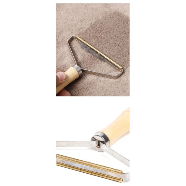  مزيل شعر الحيوانات الأليفة - خشب 