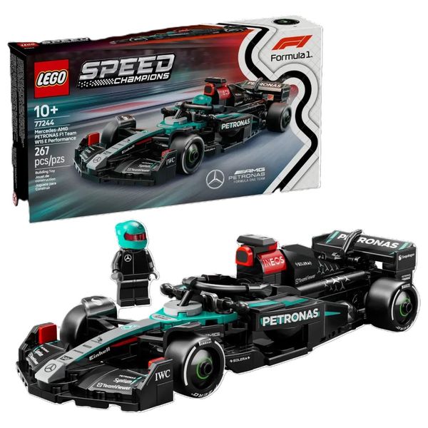  ليغو سبيد شامبيونز سيارة سباق مرسيدس-ايه ام جي F1 W15 - 267 قطعة 