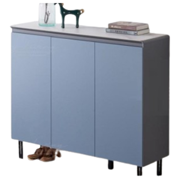  صدف دولاب احذية - أزرق 