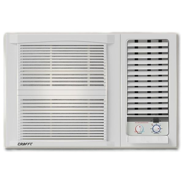  كرفت مكيف شباكي - 2 طن - حار & بارد - CRFHW-24R410A - أبيض 