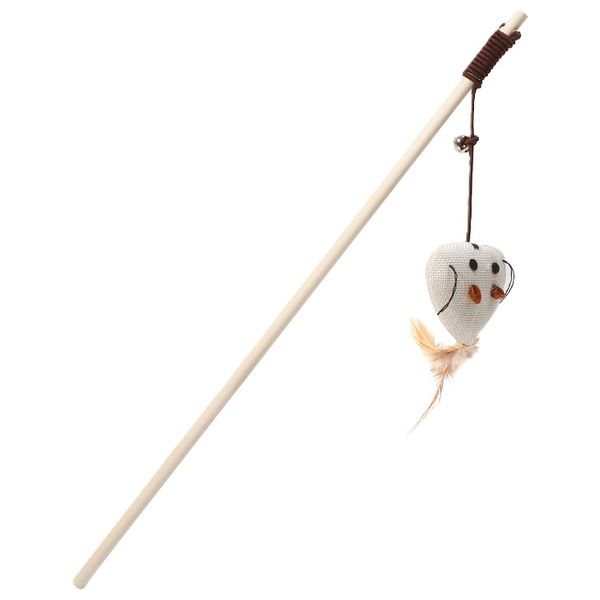  Stick Toy for Cats - Beige 