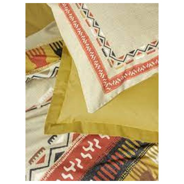  صدف طقم كامل مزدوج 230 × 220 سم - 4 قطع - خردلي 