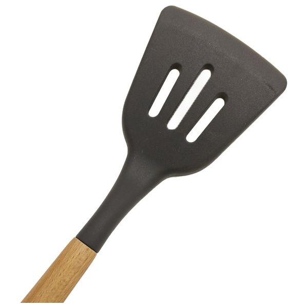 Square Mesh Ladle - Gray