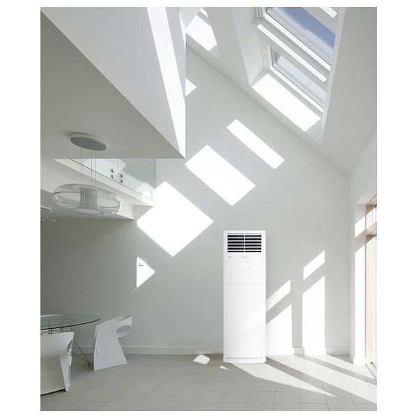  كرفت سبلت عامودي - 3 طن - حار بارد - CRFTS2P-36HR410A - أبيض 