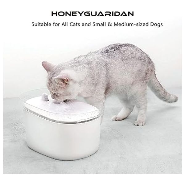  HoneyGuaridan Pet Water fountain - 2.5L 