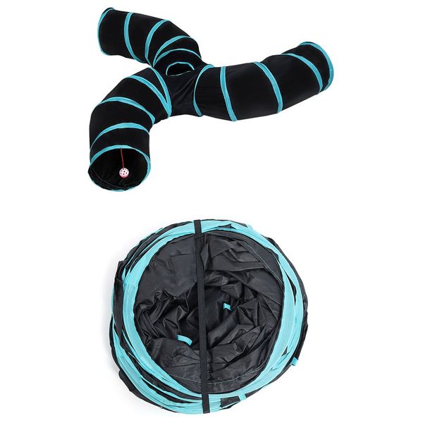  Cat Tunnel Fan Shape H-3 - Black 