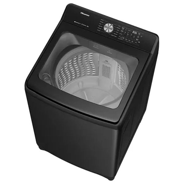  هايسنس غسالة فتحة علوية - 20 كغم - 700 دورة في الدقيقة - WT5T2025DB - أسود 