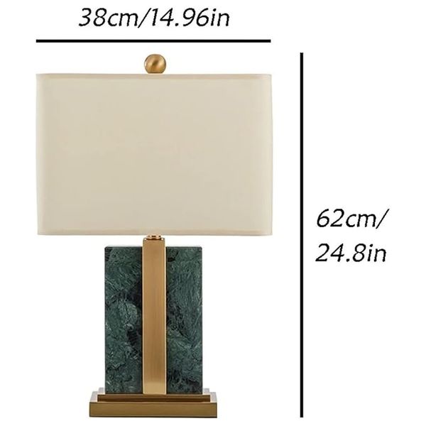  صدف مصباح طاولة - S731 - اخضر 