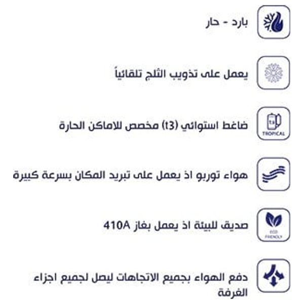  Crafft CRFTSP-96HR410 - Floor Standing Split AC - 8 Ton - Hot & Cold - Inverter - White 