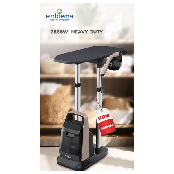  مكواة ستائر امبليوم - 2800 واط - EM-PGSN25 - أسود 