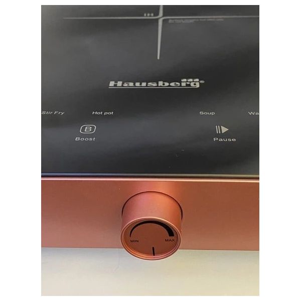  HAUSBERG HB-1526RZ - Portable Electric Induction Cooker - 1 Burner - 2000W - Black 
