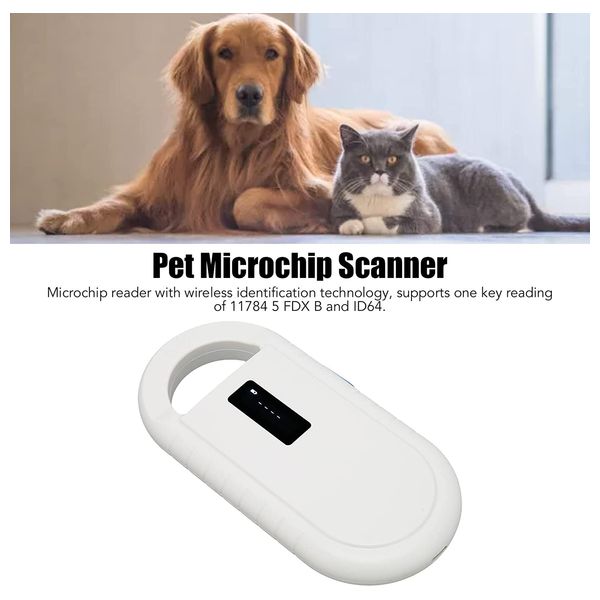  ماسح الشريحة الدقيقة للحيوانات - أبيض 