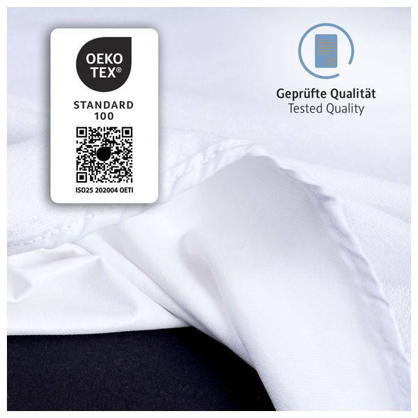 Komfortec Mattress Cover 90x200 - 100 gsm - White
